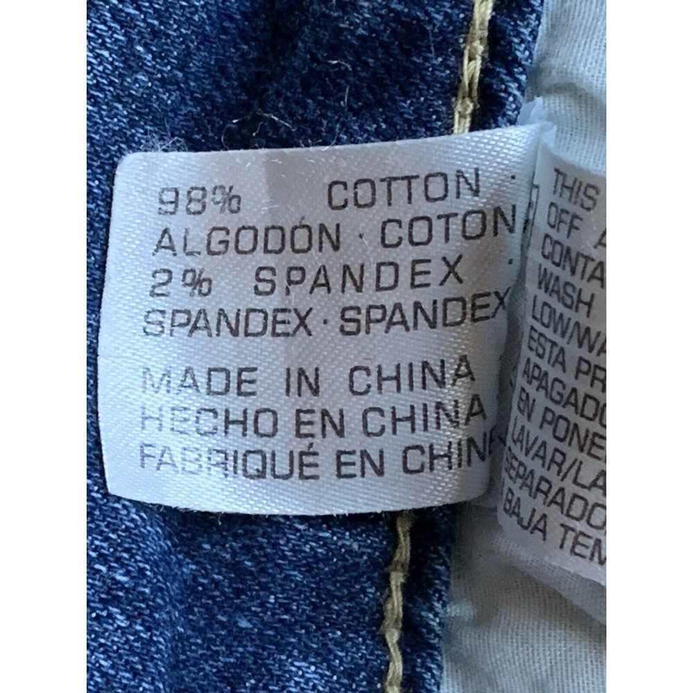 Supplies By Union Bay Tummy Smoothing Jeans Style Amy Embroidered Pockets Sz 14 - Picture 8 of 15